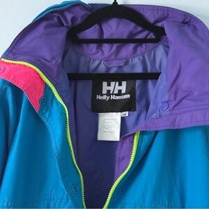 Helly Hansen Tech Vintage 1990’s color block Jacket women medium ski snow
